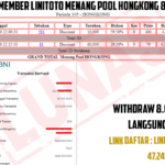 BUKTI JACKPOT HONGKONG